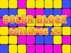 Gioco Crollo dei Blocchi Colorati 24 in linea