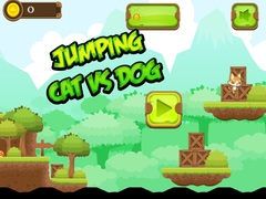 Gioco Gatto Saltante Contro Cane in linea