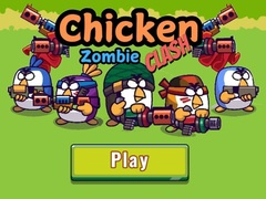 Gioco Scontro di Zombie di Pollo in linea