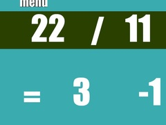 Gioco Quiz di Matematica sulla Divisione in linea