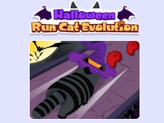 Gioco Corsa di Halloween: Evoluzione del Gatto in linea