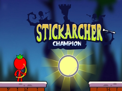 Gioco Campione Arciere di Bastoni in linea