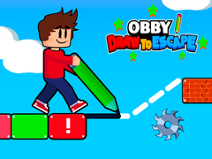 Gioco Obby Disegna per Fuggire in linea