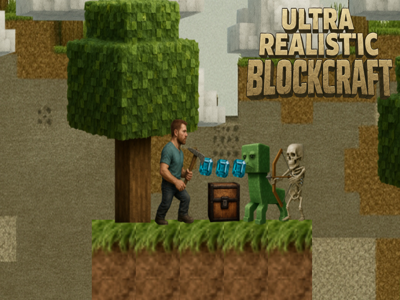 Gioco Blockcraft ultra realistico in linea