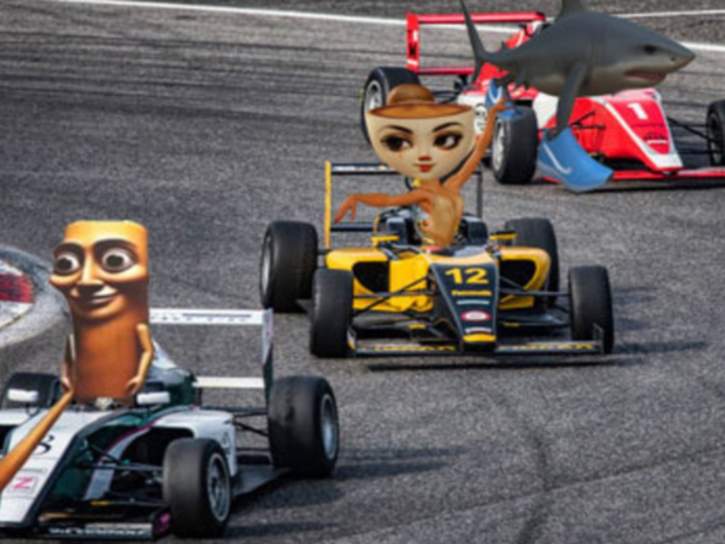 Gioco Brainrot Tung Tung Racing in linea