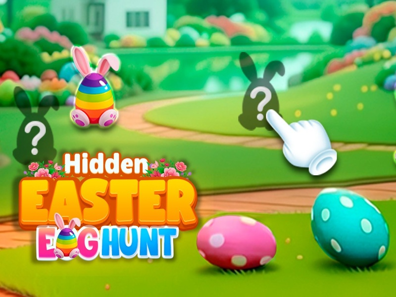 Gioco Caccia alle uova di Pasqua nascosta in linea