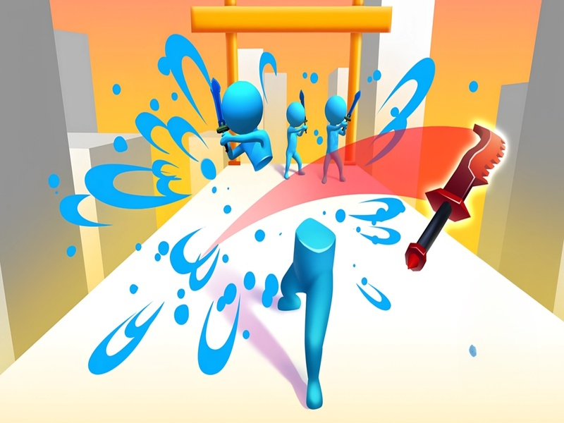 Gioco Play spada! Ninja Slice Runner in linea