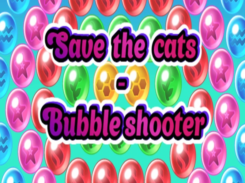 Gioco Salva il tiratore di bolle di gatti in linea