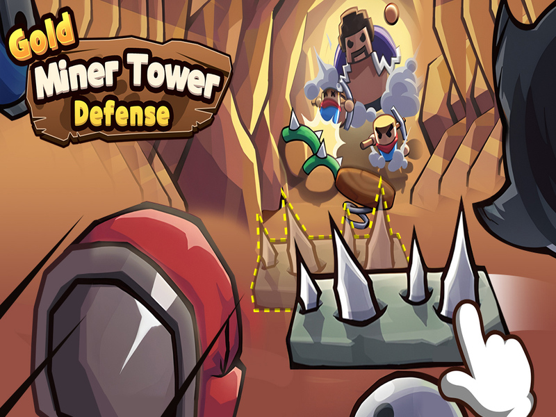 Gioco Difesa della torre del minatore d'oro in linea