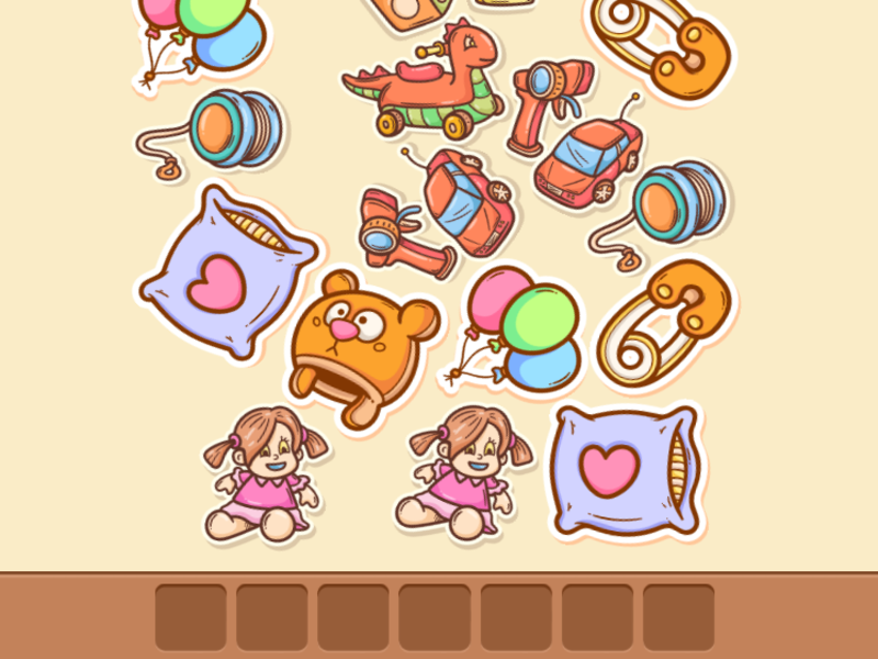 Gioco Raccoglie tre in linea