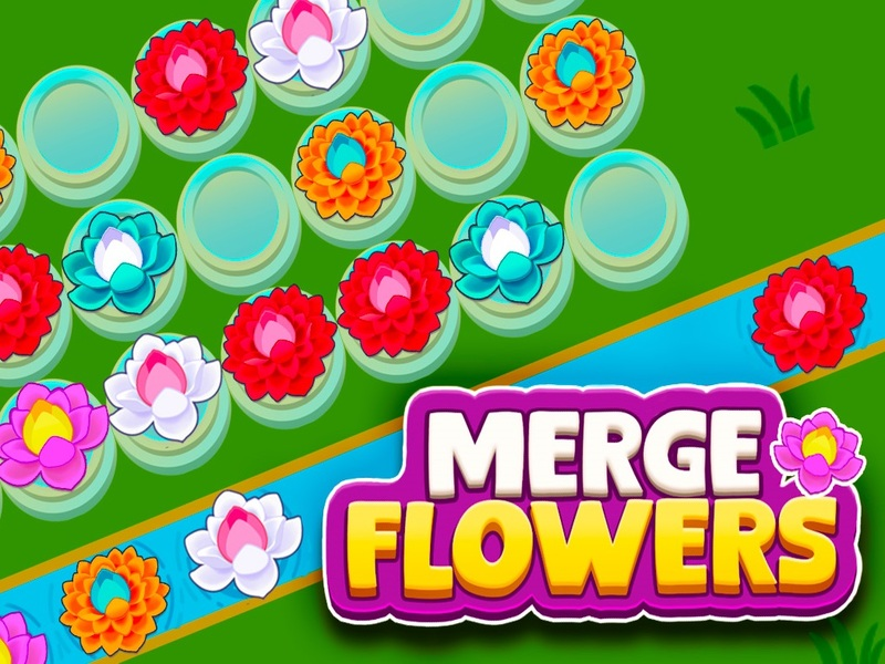 Gioco Unire i fiori in linea