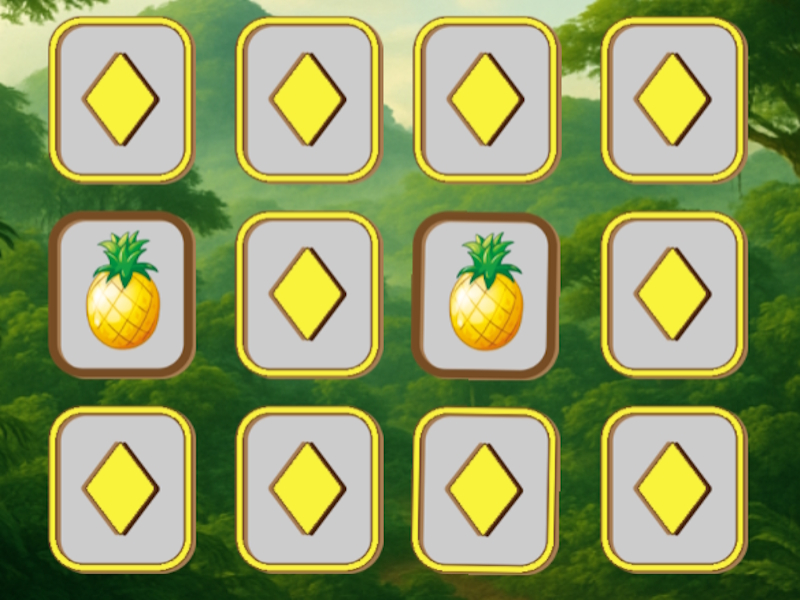 Gioco Extravaganza di memoria di frutta in linea