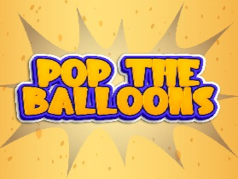 Gioco Pop il palloncino in linea