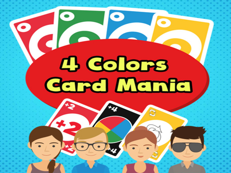 Gioco 4 colori card mania in linea
