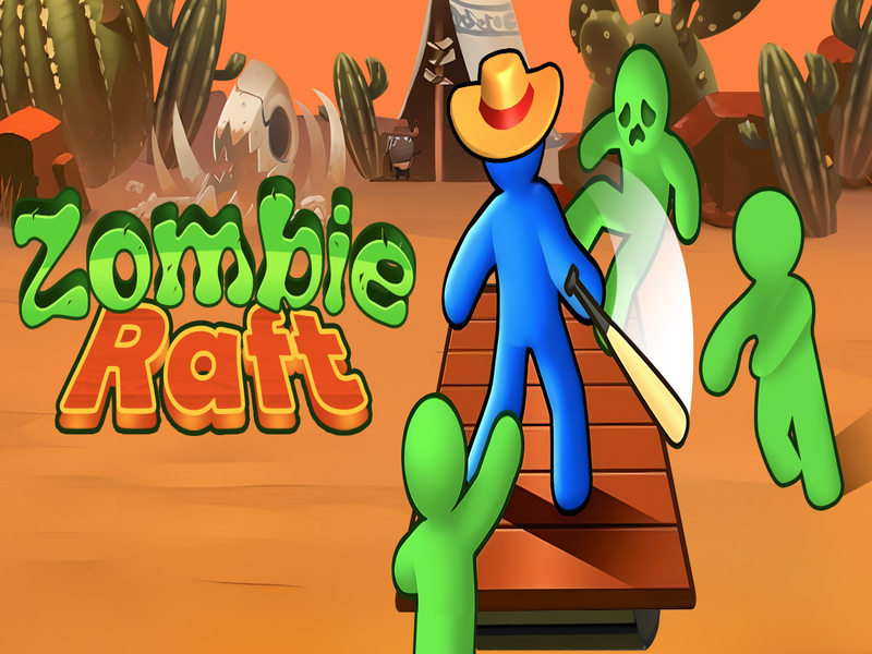 Gioco Raft di zombi in linea