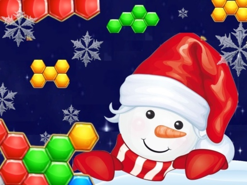 Gioco Ordina hexa: edizione invernale in linea