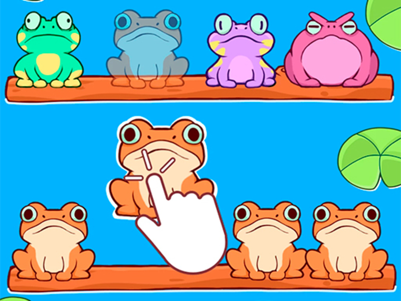 Gioco Sorting Frogs in linea