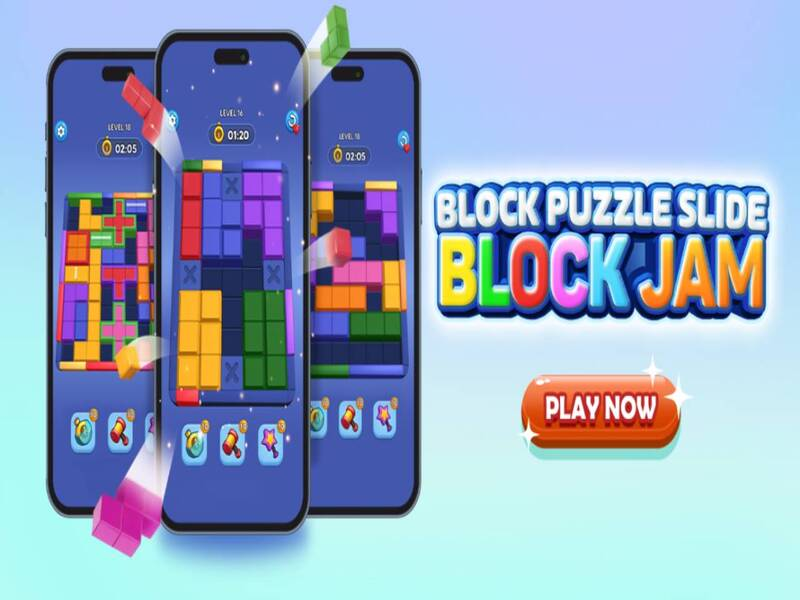 Gioco Blocco puzzle: scivolamento del blocco in linea