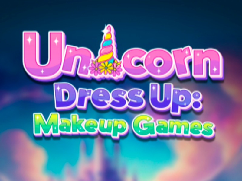 Gioco Dress up di unicorno: giochi per il trucco in linea