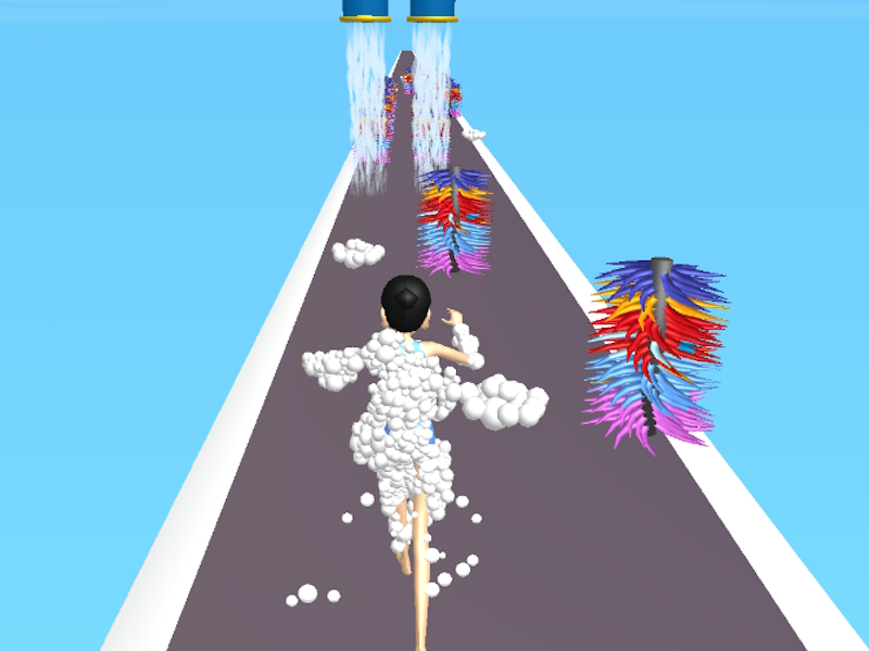 Gioco Correre in schiuma in linea