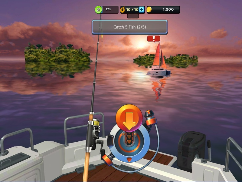 Gioco Pesca russa in mare in linea