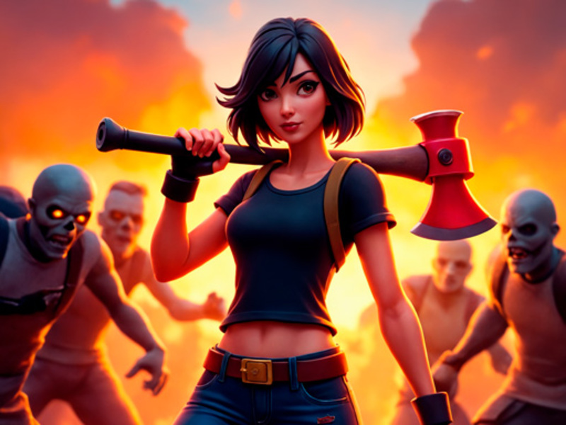Gioco Loop Survivors Zombie City in linea