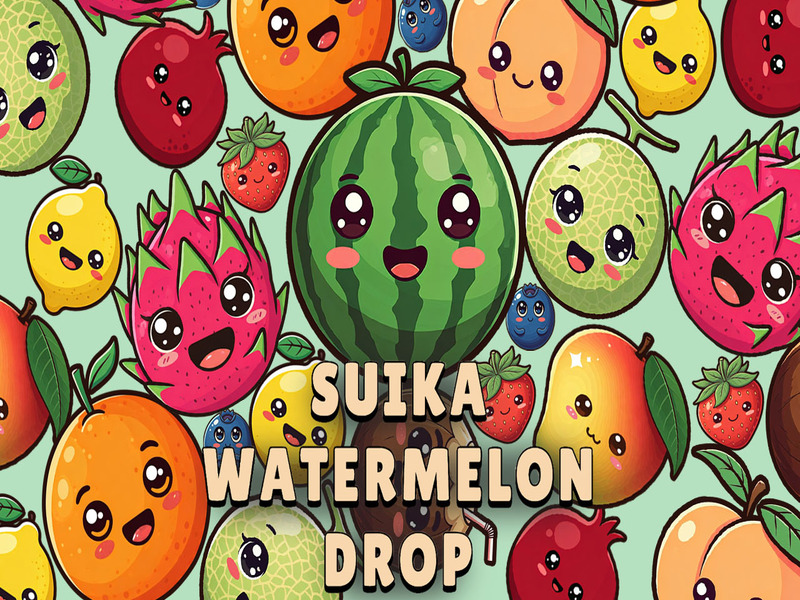 Gioco Suika Watermelon Drop in linea