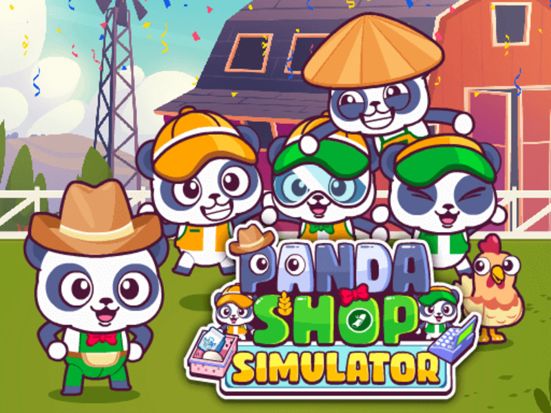 Gioco Simulatore del negozio di panda in linea