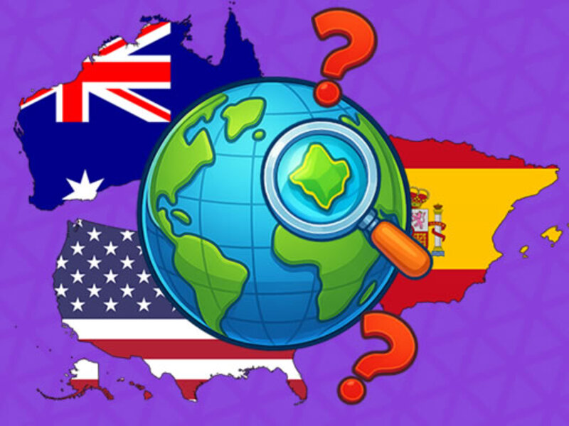 Gioco Quiz Indovina il paese in linea