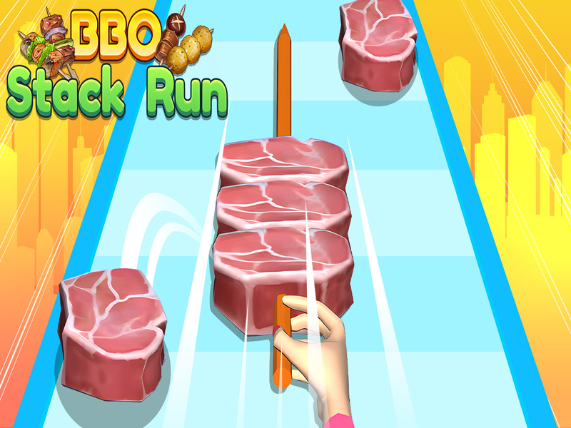 Gioco BBQ Stack Run in linea