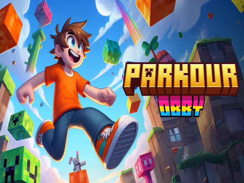 Gioco Obby parkour in linea