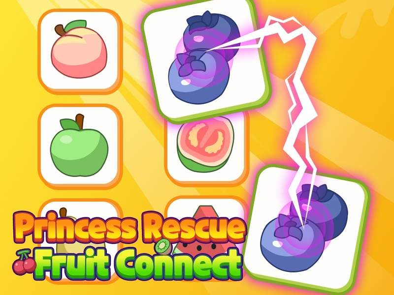 Gioco Principess Rescue Fruit Connect in linea