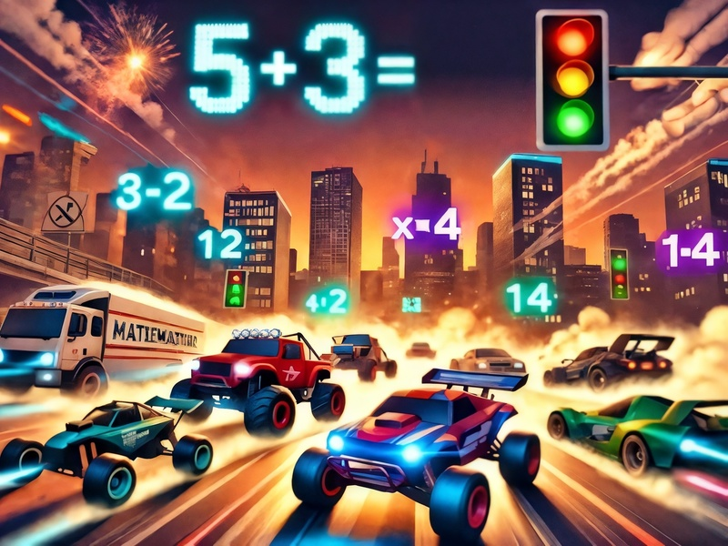 Gioco Racing matematico in linea