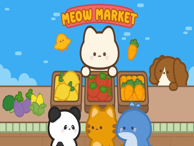 Gioco Mercato di Meow in linea
