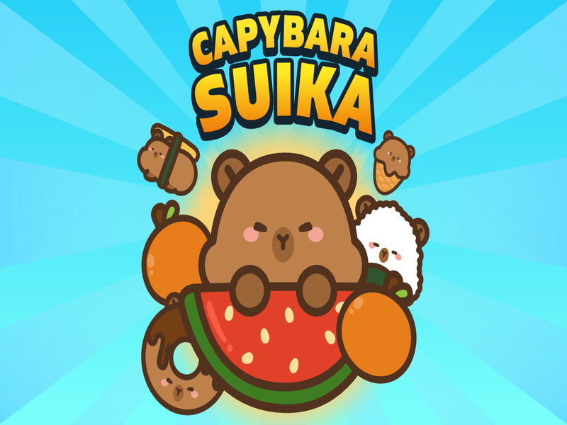 Gioco Capybara Suika in linea