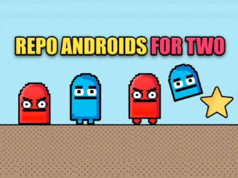 Gioco Repo androids per due in linea