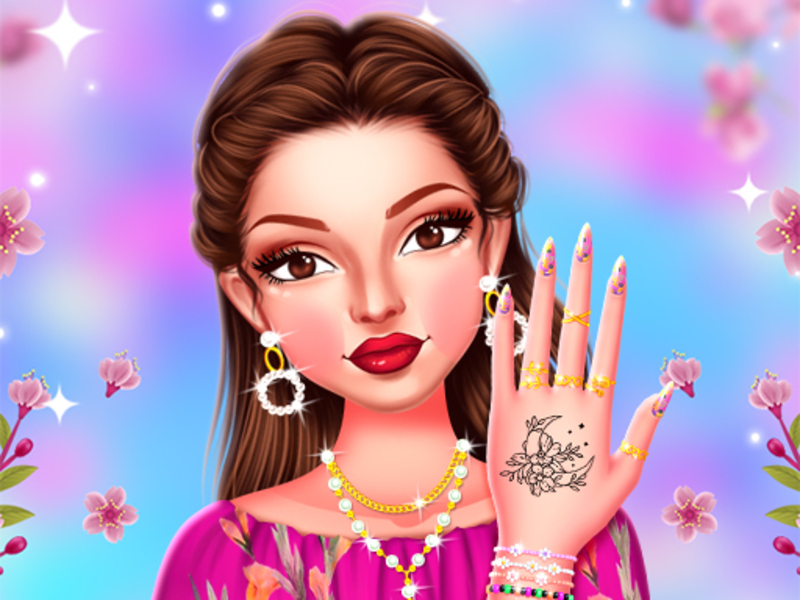 Gioco Celebrity Spring Manicure Design in linea