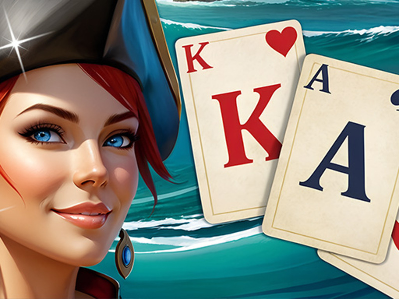 Gioco Solitari Klondike Treasure Island in linea