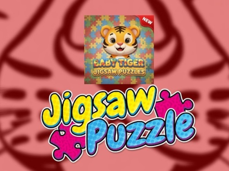 Gioco Puzzle di tigre per bambini in linea