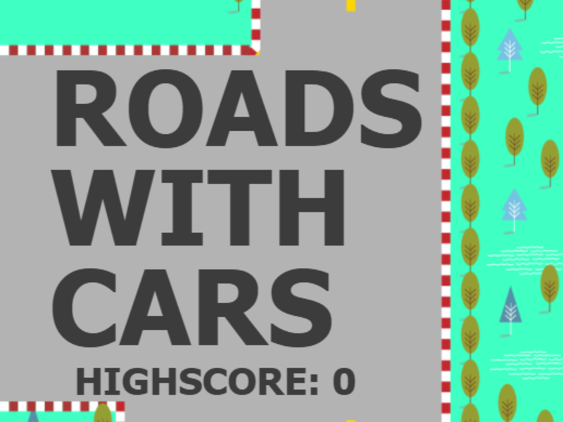 Gioco Strade con auto in linea