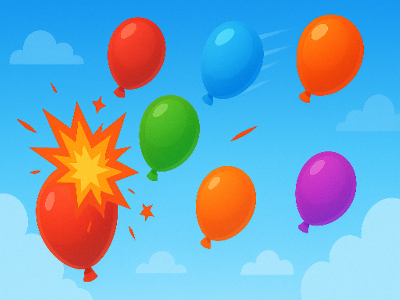 Gioco Frenzy pop palloncino in linea