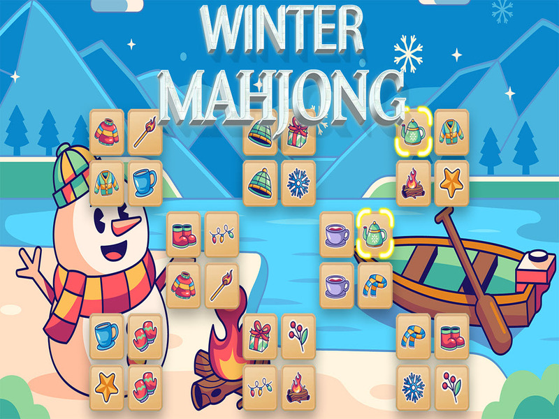 Gioco Mahjong invernale in linea