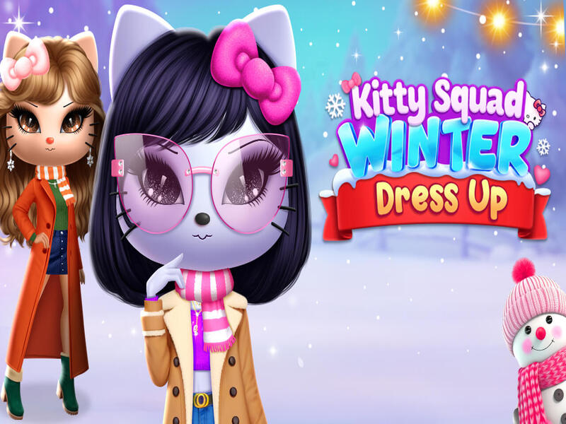 Gioco Kitty Squad Winter Vesti in linea