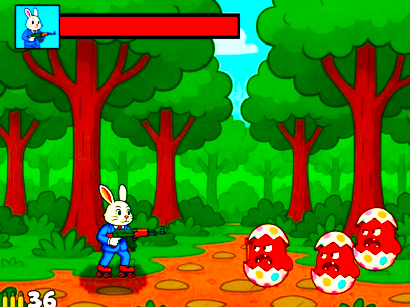 Gioco Mostri di uova di Pasqua in linea