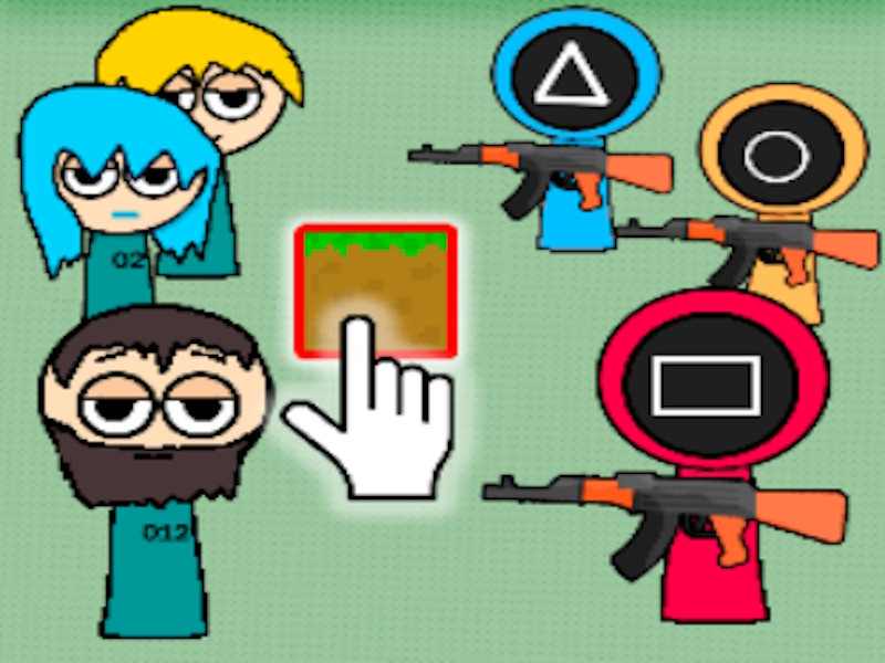 Gioco Sandbox Squid Game Crea una sfida in linea