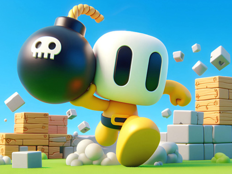 Gioco Bombaman 3D in linea