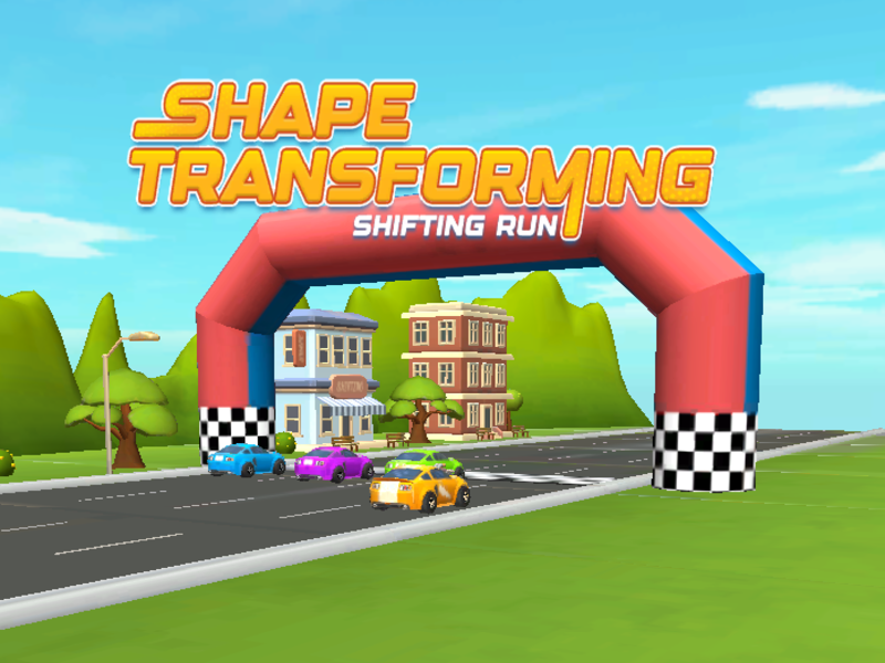 Gioco Forma trasformando la corsa mutevole in linea