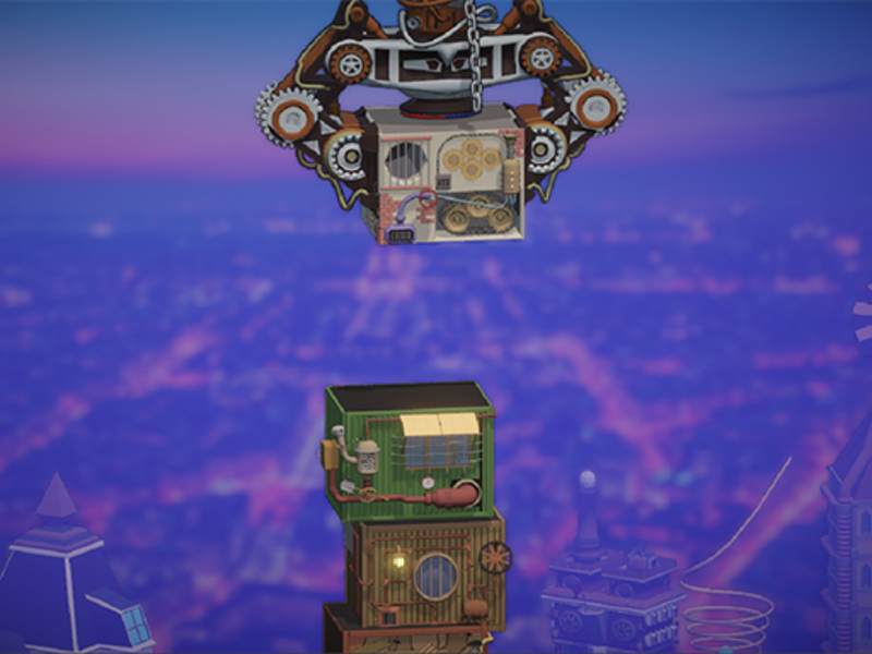 Gioco Builder Tower Steampunk in linea