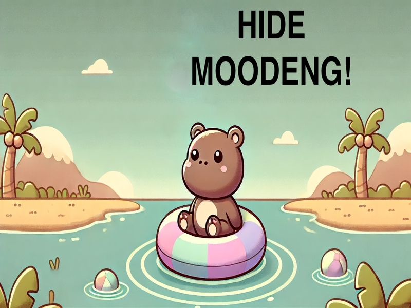 Gioco Nascondi Moodeng Hippo! in linea