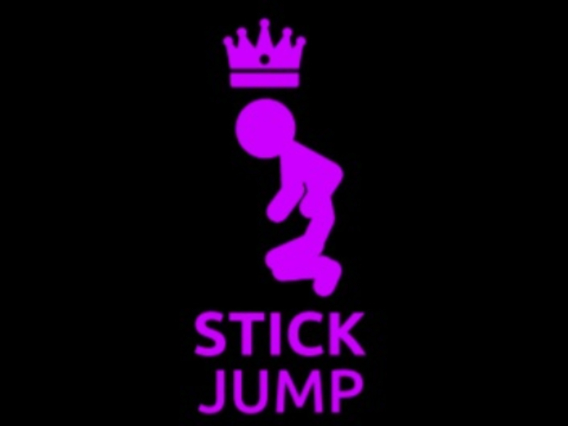 Gioco Salto in Stick in linea
